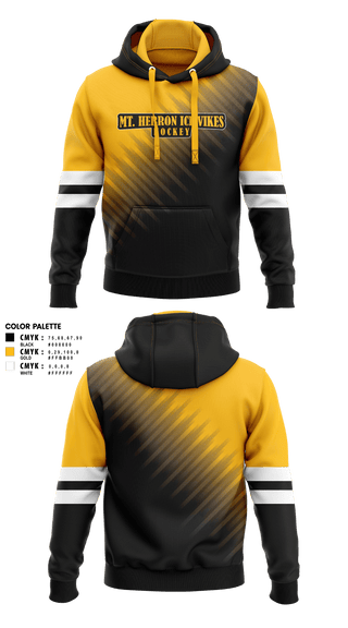 Hoodie, Mt. Hebron Ice Vikes, Ice Hockey, Teamtime, Team time, sublimation, custom sports apparel, team uniforms, spirit wear, spiritwear, sports uniforms, custom shirts, team store, custom team store, fundraiser sports, apparel fundraiser