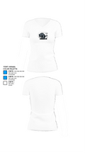 Centralia High School Wrestling 30669700 Women's Short Sleeve V-neck Shirt - 18