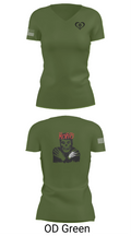 3rd squad 34801732 Women's Short Sleeve V-neck Shirt - 48
