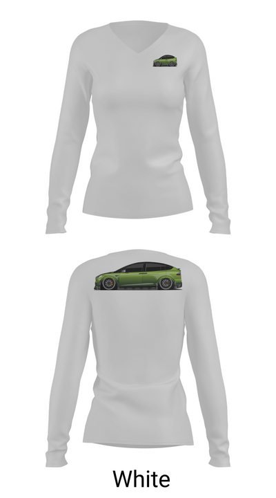 EV AutostyleEV Autostyle 25310050 Women's Long Sleeve V-neck Shirt - 16