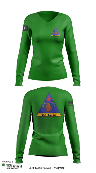 Womens Long Sleeve Vneck Shirt, matsg-23, Marines, Teamtime, Team time, sublimation, custom sports apparel, team uniforms, spirit wear, spiritwear, sports uniforms, custom shirts, team store, custom team store, fundraiser sports, apparel fundraiser