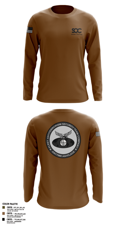 F.A.S.T. 47568902 Long Sleeve Performance Shirt - 102