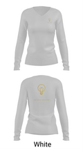 Fermin Electrical Solutions 82376391 Women's Long Sleeve V-neck Shirt -1 16