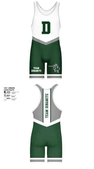 Wrestling Singlet, Team Dinamite, Wrestling, Teamtime, Team time, sublimation, custom sports apparel, team uniforms, spirit wear, spiritwear, sports uniforms, custom shirts, team store, custom team store, fundraiser sports, apparel fundraiser