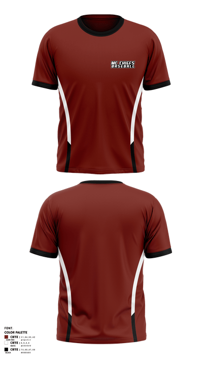 mc chiefs 86385272 Short Sleeve Performance Shirt - 1