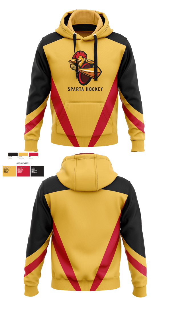 Hoodie, Sparta Youth Hockey, Spirit Store, Teamtime, Team time, sublimation, custom sports apparel, team uniforms, spirit wear, spiritwear, sports uniforms, custom shirts, team store, custom team store, fundraiser sports, apparel fundraiser