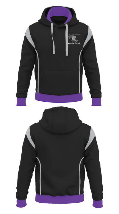 Meade High School Track 444243 Hoodie - 36