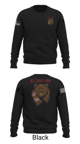 Crew Neck Sweatshirt, ECHO-88, , Teamtime, Team time, sublimation, custom sports apparel, team uniforms, spirit wear, spiritwear, sports uniforms, custom shirts, team store, custom team store, fundraiser sports, apparel fundraiser