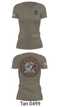 GFR Station 3 95444418 Women's Short Sleeve V-neck Shirt - 68