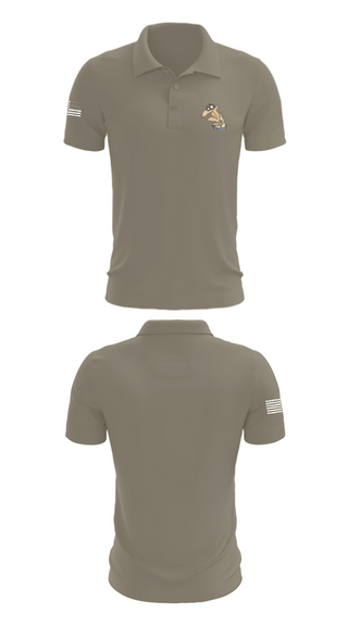 Short Sleeve Performance Polo, GrumpyOLVets, Army, Teamtime, Team time, sublimation, custom sports apparel, team uniforms, spirit wear, spiritwear, sports uniforms, custom shirts, team store, custom team store, fundraiser sports, apparel fundraiser