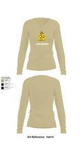 1-200 Infantry 56519387 Women's Long Sleeve V-neck Shirt - 78