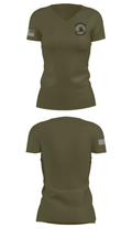 102nd CES 1842645 Women's Short Sleeve V-neck Shirt - 8