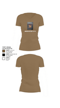 Archer Battery 2-2 FA 26774944 Women's Short Sleeve V-neck Shirt - 4