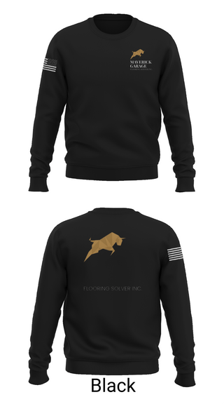 Crew Neck Sweatshirt, Maverickgarageflooring, , Teamtime, Team time, sublimation, custom sports apparel, team uniforms, spirit wear, spiritwear, sports uniforms, custom shirts, team store, custom team store, fundraiser sports, apparel fundraiser