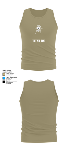 Tank Top, TITAN BN, Army, Teamtime, Team time, sublimation, custom sports apparel, team uniforms, spirit wear, spiritwear, sports uniforms, custom shirts, team store, custom team store, fundraiser sports, apparel fundraiser