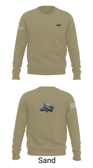 Crew Neck Sweatshirt, 617th Transportation Company, Army, Teamtime, Team time, sublimation, custom sports apparel, team uniforms, spirit wear, spiritwear, sports uniforms, custom shirts, team store, custom team store, fundraiser sports, apparel fundraiser