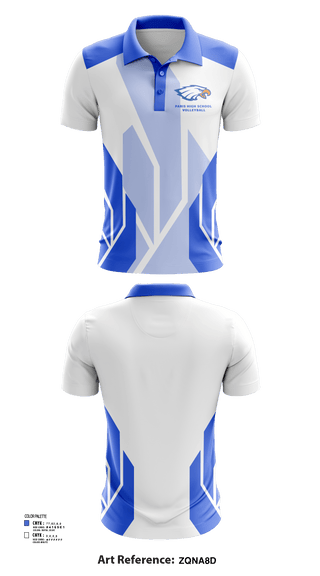 Short Sleeve Performance Polo, Paris High School Volleyball, Women's Volleyball, Teamtime, Team time, sublimation, custom sports apparel, team uniforms, spirit wear, spiritwear, sports uniforms, custom shirts, team store, custom team store, fundraiser sports, apparel fundraiser