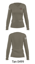 Orange Beach Police Department 96340992 Women's Long Sleeve V-neck Shirt - 73