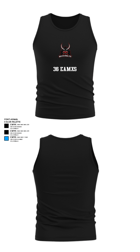 Tank Top, 36 EAMXS, Air Force, Teamtime, Team time, sublimation, custom sports apparel, team uniforms, spirit wear, spiritwear, sports uniforms, custom shirts, team store, custom team store, fundraiser sports, apparel fundraiser