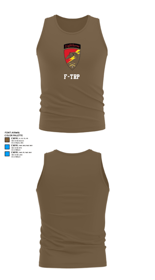 Tank Top, F-TRP, Army, Teamtime, Team time, sublimation, custom sports apparel, team uniforms, spirit wear, spiritwear, sports uniforms, custom shirts, team store, custom team store, fundraiser sports, apparel fundraiser
