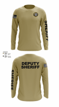 Chesterfield County Sheriff Office 79473922 Long Sleeve Performance Shirt - 102
