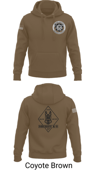 Hoodie, GCSO K9, , Teamtime, Team time, sublimation, custom sports apparel, team uniforms, spirit wear, spiritwear, sports uniforms, custom shirts, team store, custom team store, fundraiser sports, apparel fundraiser