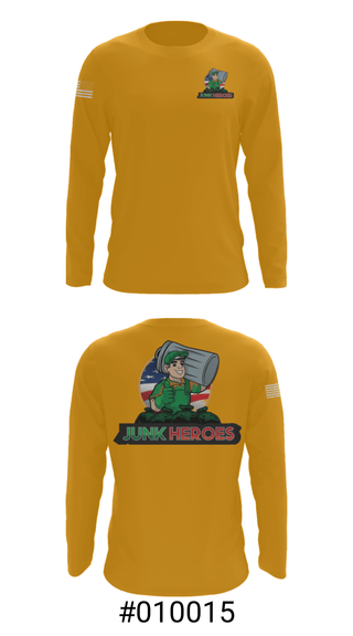 Long Sleeve Performance Shirt, Junk Heroes, , Teamtime, Team time, sublimation, custom sports apparel, team uniforms, spirit wear, spiritwear, sports uniforms, custom shirts, team store, custom team store, fundraiser sports, apparel fundraiser