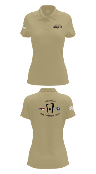 Womens Short Sleeve Performance Polo, 810th med co, Army, Teamtime, Team time, sublimation, custom sports apparel, team uniforms, spirit wear, spiritwear, sports uniforms, custom shirts, team store, custom team store, fundraiser sports, apparel fundraiser