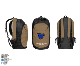Gear Bag, Clarksdale High School Basketball, Men's Basketball, Teamtime, Team time, sublimation, custom sports apparel, team uniforms, spirit wear, spiritwear, sports uniforms, custom shirts, team store, custom team store, fundraiser sports, apparel fundraiser