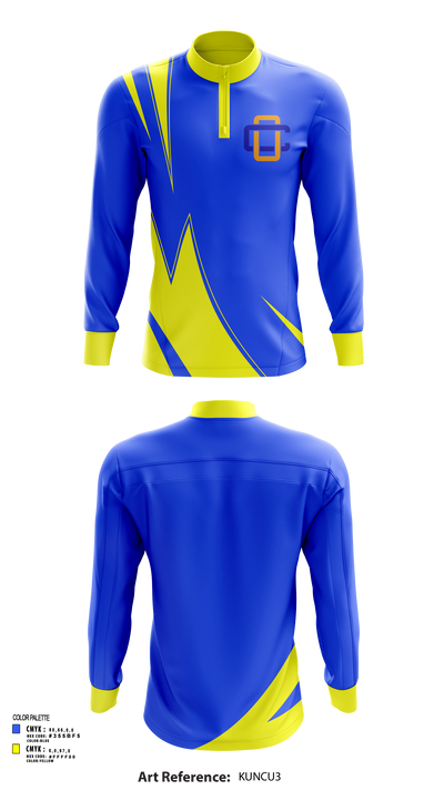 The Outing Club 90078282 Quarter Zip Jacket - 117