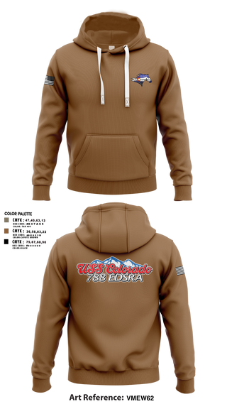 Hoodie, USS Colorado, Navy, Teamtime, Team time, sublimation, custom sports apparel, team uniforms, spirit wear, spiritwear, sports uniforms, custom shirts, team store, custom team store, fundraiser sports, apparel fundraiser