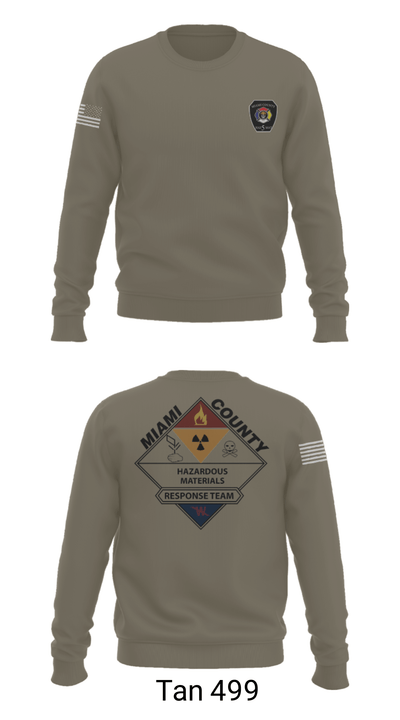 Miami County Hazmat 19346759 Crew Neck Sweatshirt - 14