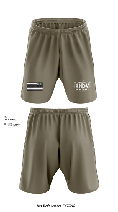 711 HPW/RHDV 93111099 Athletic Shorts With Pockets - 3
