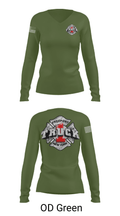Truck 1 23787663 Women's Long Sleeve V-neck Shirt - 31