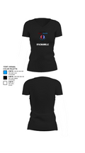 Hvacmannllc 74624786 Women's Short Sleeve V-neck Shirt - 37