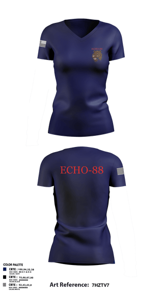 Womens Short Sleeve Vneck Shirt, ECHO-88ECHO-88ECHO-88, , Teamtime, Team time, sublimation, custom sports apparel, team uniforms, spirit wear, spiritwear, sports uniforms, custom shirts, team store, custom team store, fundraiser sports, apparel fundraiser