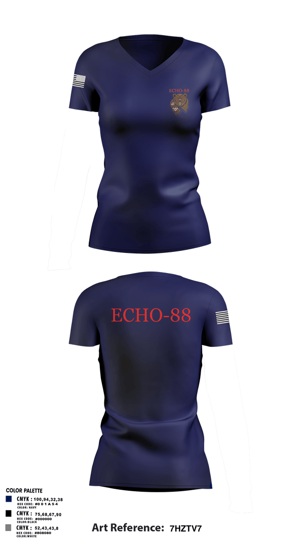 Womens Short Sleeve Vneck Shirt, ECHO-88ECHO-88ECHO-88, , Teamtime, Team time, sublimation, custom sports apparel, team uniforms, spirit wear, spiritwear, sports uniforms, custom shirts, team store, custom team store, fundraiser sports, apparel fundraiser