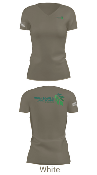 Womens Short Sleeve Vneck Shirt, Moils Lawn and landscape, , Teamtime, Team time, sublimation, custom sports apparel, team uniforms, spirit wear, spiritwear, sports uniforms, custom shirts, team store, custom team store, fundraiser sports, apparel fundraiser