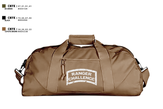 Duffle Bag, APSU RANGER CHALLENGE, Army, Teamtime, Team time, sublimation, custom sports apparel, team uniforms, spirit wear, spiritwear, sports uniforms, custom shirts, team store, custom team store, fundraiser sports, apparel fundraiser