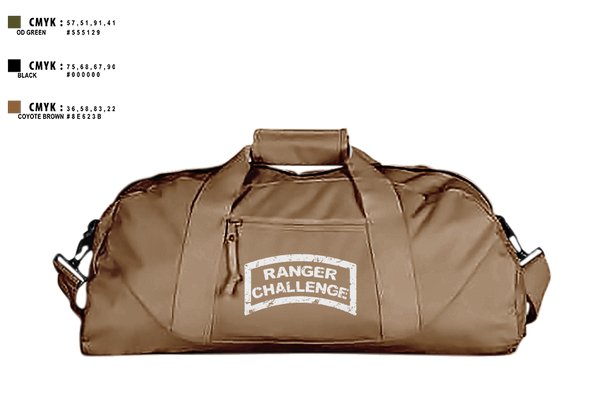 Duffle Bag, APSU RANGER CHALLENGE, Army, Teamtime, Team time, sublimation, custom sports apparel, team uniforms, spirit wear, spiritwear, sports uniforms, custom shirts, team store, custom team store, fundraiser sports, apparel fundraiser