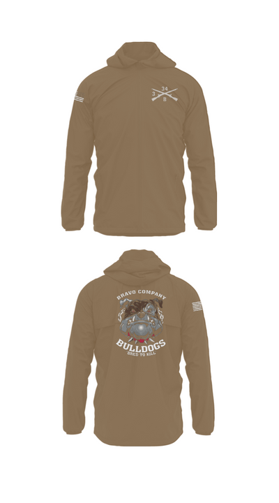 B/3-34 Bulldogs 76121406 Windbreaker - 1