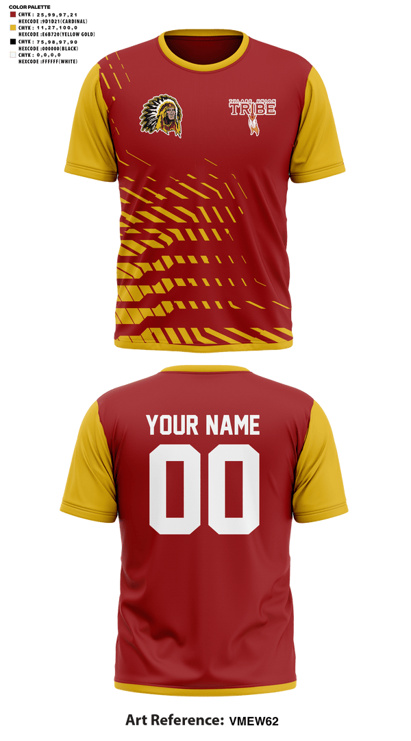 Short Sleeve Performance Shirt, Tulare Union High School Soccer, Men's Soccer, Teamtime, Team time, sublimation, custom sports apparel, team uniforms, spirit wear, spiritwear, sports uniforms, custom shirts, team store, custom team store, fundraiser sports, apparel fundraiser