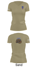 539th CTC(L) 64656051 Women's Short Sleeve V-neck Shirt - 88
