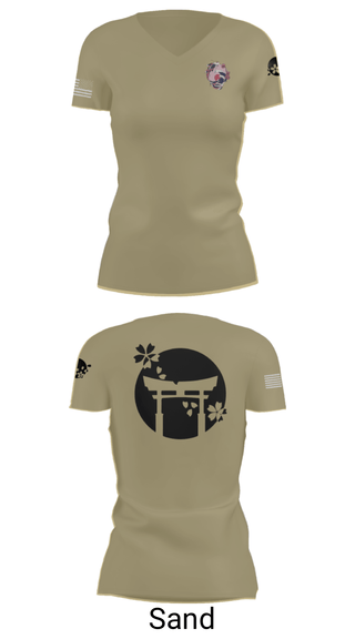 Women's Short Sleeve Vneck Shirt, DSU, Marines, Teamtime, Team time, sublimation, custom sports apparel, team uniforms, spirit wear, spiritwear, sports uniforms, custom shirts, team store, custom team store, fundraiser sports, apparel fundraiser