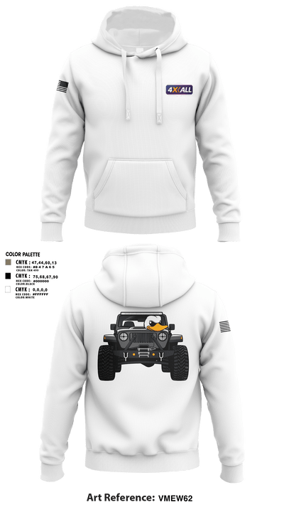 4XALL 51038609 Hoodie - 2