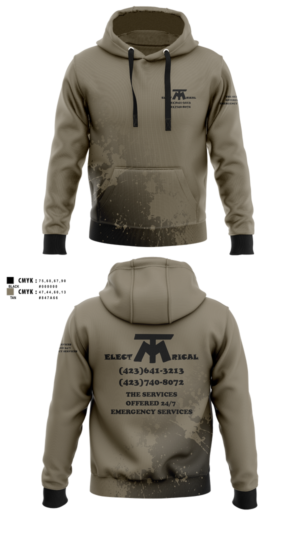 Hoodie, MT ELECTRICAL SERVICES, , Teamtime, Team time, sublimation, custom sports apparel, team uniforms, spirit wear, spiritwear, sports uniforms, custom shirts, team store, custom team store, fundraiser sports, apparel fundraiser