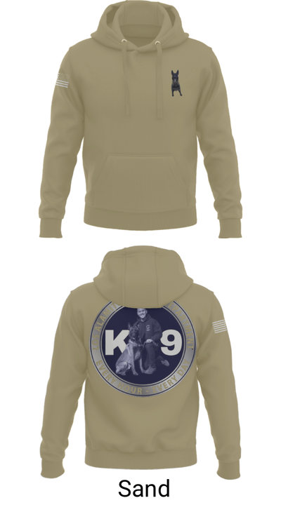Los Alamitos Police K9 92789810 Hoodie - 93