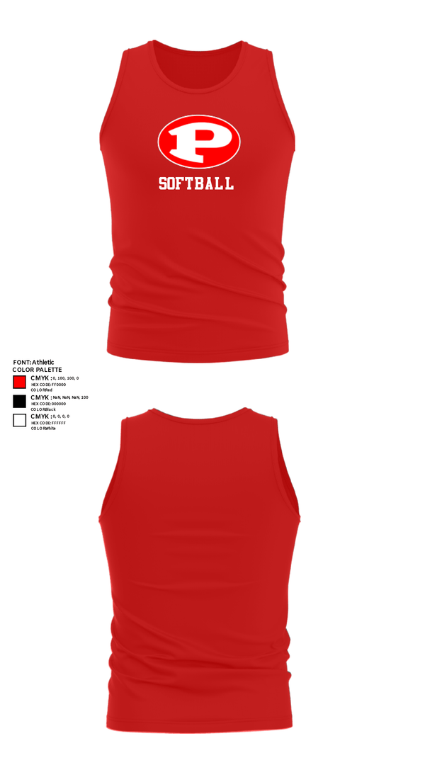 Tank Top, Prestonsburg High School Softball, Softball, Teamtime, Team time, sublimation, custom sports apparel, team uniforms, spirit wear, spiritwear, sports uniforms, custom shirts, team store, custom team store, fundraiser sports, apparel fundraiser