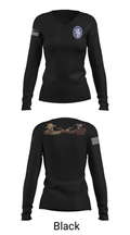 1-194 C Co 67170059 Women's Long Sleeve V-neck Shirt - 35