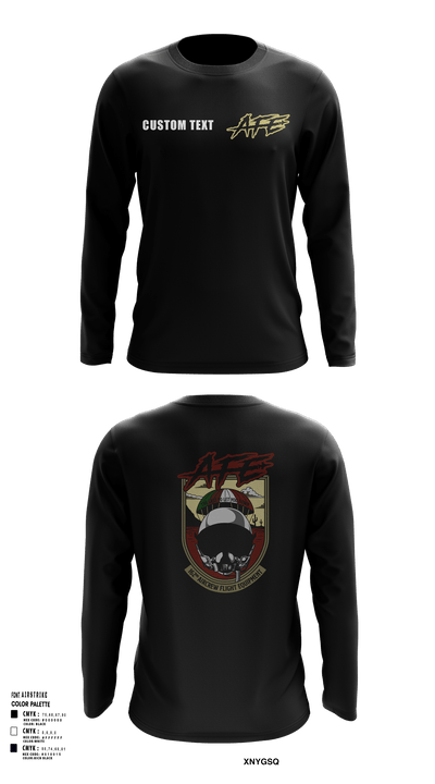 162 AFE 73313729 Long Sleeve Performance Shirt - 161